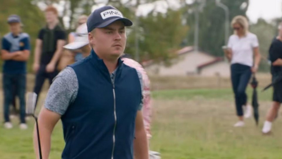 David Lundgren i HotelPlanner Tours sammandrag av Dormy Open